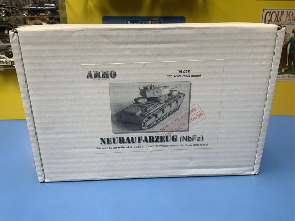 Rare Armo Jadar ModelNbFz) Tracked Resin Model Kit 35026 Scale 1/35