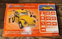 Airfix QUICK BUILD Volkswagen VW Beetle Snap Together Plastic Model Kit TV1