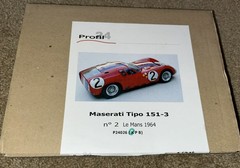 Profil 24 Maserati Tipo 151-3 No 2 Le Mans 1964 P24026 K Model Kit 1/24