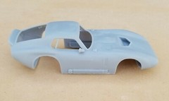 ABS-LIKE RESIN 3D PRINTED 1/24 1964 SHELBY COBRA DAYTONA COUPE BODY