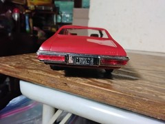Original 1970 RED Pontiac GTO Promo Dealer Model Plastic