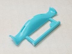 1957 Corvette REAR PAN / VALENCE PANEL from AMT 1:25 Model Kit 57