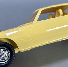 1974 Pontiac Firebird Formula 400 Yellow Dealer Promo Model Car
