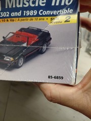 Revell Monogram Mustang Muscle Trio 1:24 Plastic Model Kit 85-6859,factory Seale