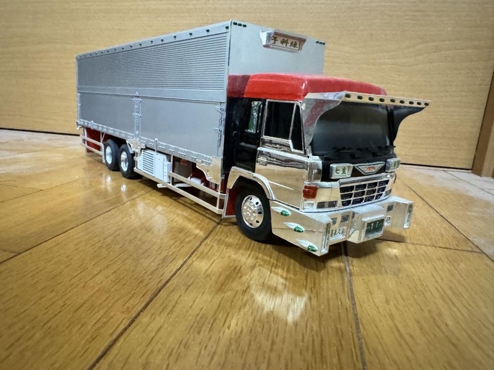 Dekotora Plastic Model Aoshima Dolphin Original