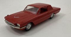 1966 66 FORD 2 Door T-BIRD THUNDERBIRD DARK RED Dealer Promo Classic Vintage Car