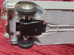 1964 Wimbledon White Ford Thunderbird T-Bird AMT Dealer Promo Friction Model Car