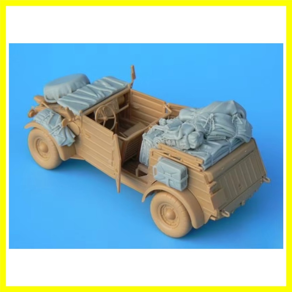 1/35 Scale Die-Cast Resin Model Assembled Kit German Special Vehicle Type 82 …