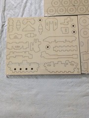 Three DIY Kits, Military Series Vehicles, Build It Yourself, Wood, NEW