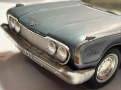 VTG RARE 1960 Release AMT 1960 Ford Starliner Model Kit Built # 1160-139 W/ Box