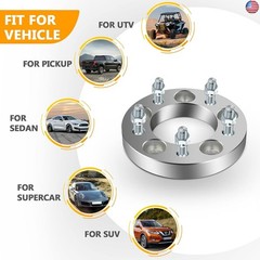 OCPTY 4PCS 5×135 to 5×5 Wheel Spacers Adapters 1.5″ inch 14×2 Studs 87.1mm Hub