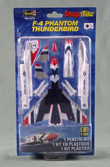REVELL SNAP-TITE MODEL KIT F-4 PHANTOM THUNDERBIRD PLANE 1:100th SCALE