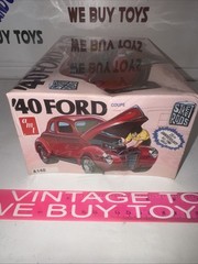 Vintage 1/25 AMT ’40 FORD COUPE A140-250 NEW OLD STOCK FACTORY SEALED 1974 🔥