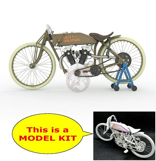 Cix Models 1/6 Harley-Davidson 8 Valve Board Track Racer circa 1920s CIXMBIG6022