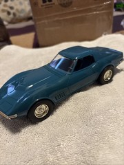 AMT ERTL – 1970 Chevrolet Corvette LT-1 (Mulsanne Blue) Near Mint No Box