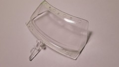 Glass Windshield 67 1967 Impala SS 1/25 AMT Rear Back Clear Parts