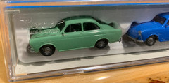 Rare Roco Miniatur Modell #1440 Volkswagen Karmann Ghia 3 Car Automobile Set NIB