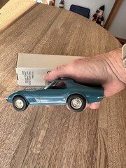 NOS! AMT/ERTL 1970 Corvette LT-1 Mulsanne Blue in 1/25 Scale