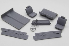 1/25 3D print resin kit AMC Hurst SC/Rambler 1969 full set with engine decals
