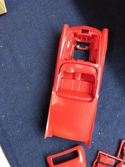 AMT Vegas 57 Ford T-Bird From TV Show KIT# 3105 opened but complete