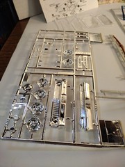 AMT 1/25 Scale Chevy Nova SS Pro Stocker Plastic Model Kit Open Box Started