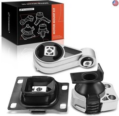 A-Premium 3PCS Engine Motor Mount Transmission Mount and Torque Strut Mount Set