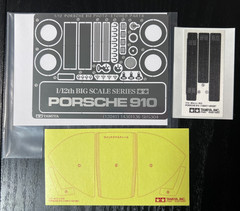 Tamiya P/E Parts Set for 1/12 PORSCHE 910. Item12041 from japan