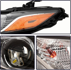 2018-2022 Camry L LE SE Headlights,Led Projector Headlight Assembly Compatible w