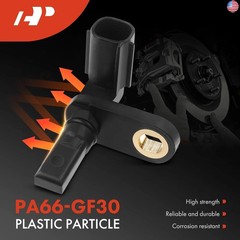 A-Premium Rear Side ABS Wheel Speed Sensor Compatible with Hyundai, Kia Models