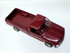 1988 CHEVROLET SILVERADO C-1500 BRANDYWINE PROMO MODEL KIT IN BOX VERY NICE!!!