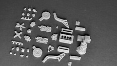 FORD SMALL BLOCK V8 260 289 302 351 – 3D 8 12 18 24 Tamiya Revell Monogram AMT