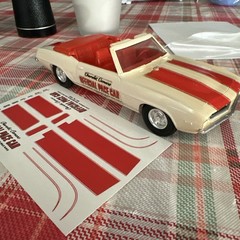 1969 Chevrolet Camaro Indy Official Pace Promo Model Car