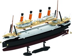 Doyusha 1/100 Amazing! Easy plastic model R.M.S. Titanic color-coded plastic mod
