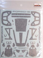 S.K. Decals SKCF006 Porsche 911 GT3 RS Carbon Fiber Decal Interior & Exterior