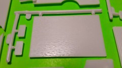 AMT 1940 Willys Pickup Truck Gasser 1/25 Bed Box Woodgrain Tonneau Cover Fenders