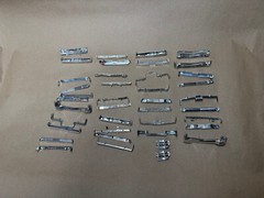 Bumpers 50’s 60’s Various Grills Custom 1/25 Scale Model Various Chrome PARTS