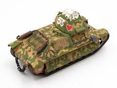 ICM 35338 Plastic model Tank kit 1:35 FCM 36 with French Tank Crew kits model