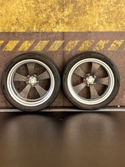 1/24 Scale American Racing Vintage Style Wheel Set Upgrade For Scale Modeling
