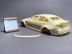 1/18 Scale BMW M3-F80 Wide Body Kit Unpainted Resin Printed