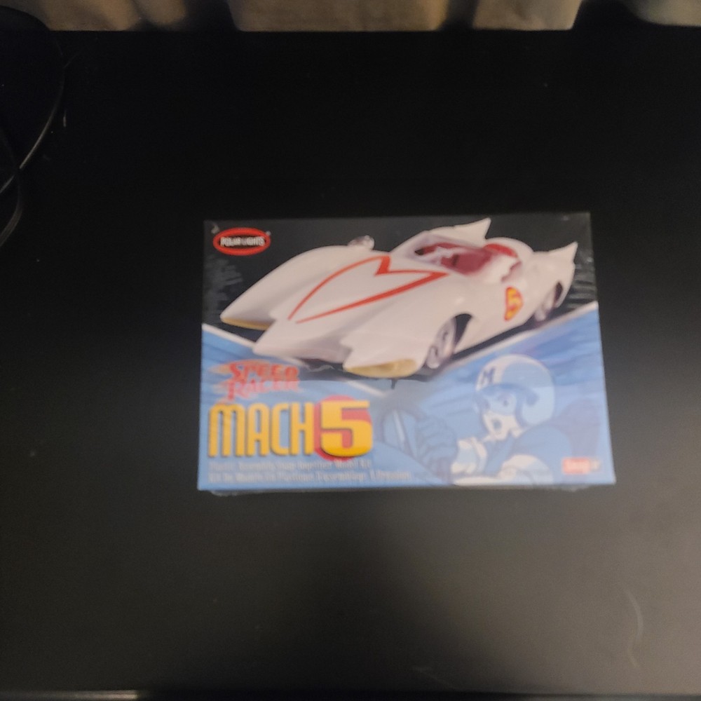 Polar Lights Speed Racer Mach 5 Model Kit 1/25 Scale Factory Sealed