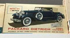 VINTAGE HUBLEY METAL KIT(s) * Ford Chevy Packard Duesenberg – UNASSEMBLED w/ Box