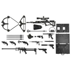 TomyTec Little Armory 1/12 SILENT NINE Weapons Package LD041 Model Kit