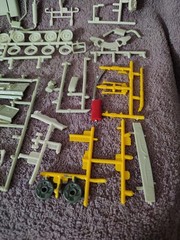 Lot of Model Car Part Trees and Other Parts 1/25