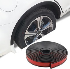 20Ft Car Wheel Arch Trim, Fender Flares Arches Wing Expander Anti-Collision Stri