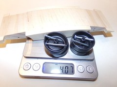 Pinewood Derby Kit Cars with Polished Wheels and Axles with a unpainted body