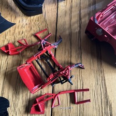 Built Model Car, 1991 Monogram Stock Car STARTED, INCOMPLETE, MODIFIED