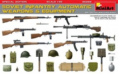 Miniart 1/35 Soviet Infantry Automatic Weapons & Equipment #35268📌USA