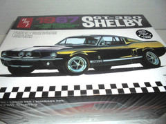 SKILL 2 MODEL KIT 1967 FORD MUSTANG SHELBY GT350 BLACK 1/25 SCALE AMT AMT834 M
