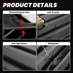 Bed Mat for Toyota 2005-2023 Tacoma (5FT,61.3” Bed) Truck Bed 5Ft, All Weather
