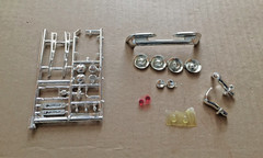 All American Models Resin 1955 Pontiac Safari Station Wagon + Donor Parts 1:25